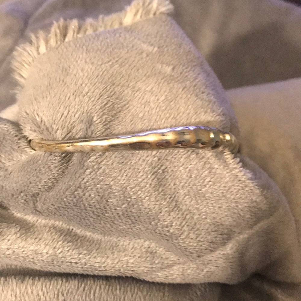 Silver bangle
